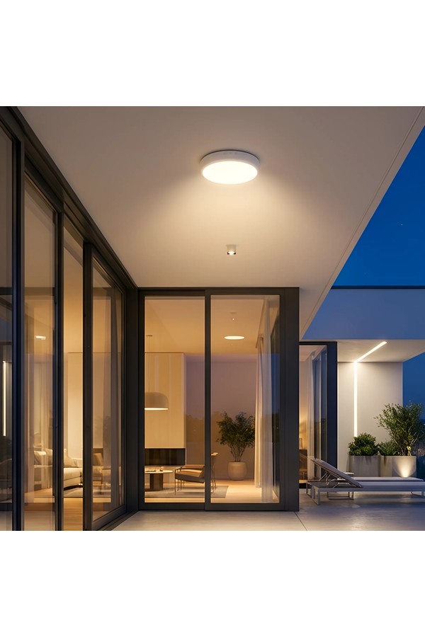 Braytron GRANDE RND 20W 5IN1 SNS IP54 CEILING LIGHT