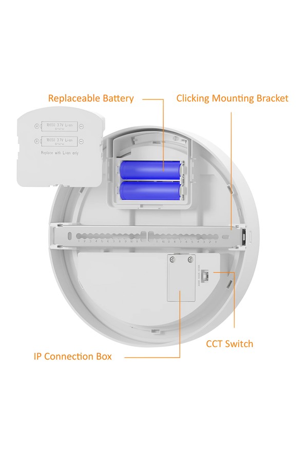 Braytron MOON 18W 3IN1 KIT IP65 CEILING LIGHT