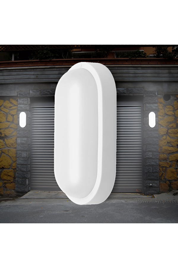 Braytron BULKHEAD B ELP 8W WHT IP54 6500K LED BULKHEAD