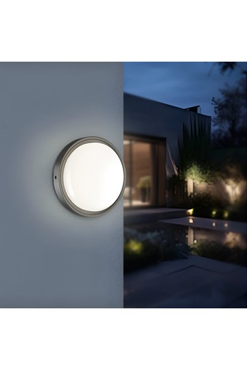 Braytron BULKHEAD 18W RND BLC 3IN1 IP65 LED BULKHEAD