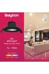 Braytron SPOTLED G3 7W RND BLC 3IN1 IP54 LED SPOTLIGHT