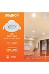 Braytron SPOTLED G3 7W RND WHT 3IN1 LED SPOTLIGHT