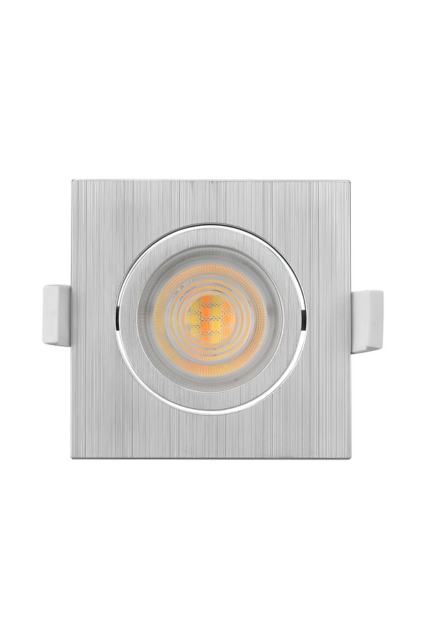 Braytron SPOTLED G3 7W SQR SLV 3IN1 LED SPOTLIGHT