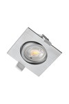 Braytron SPOTLED G3 7W SQR SLV 3IN1 LED SPOTLIGHT