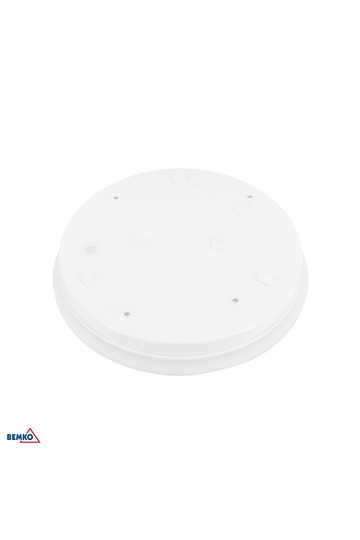 CEILING LUMINAIRE TAZAN WITH PRESENCE SENSOR 2x40W E27 IP44 GLASS+PC