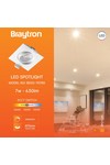 Braytron SPOTLED G3 7W SQR WHT DIM 3IN1 LED SPOTLIGHT