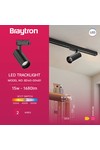 Braytron SHOPLINE P15 15W 2WRS BLC 3IN1 TRACKLIGHT