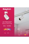 Braytron SHOPLINE P30 30W 4WRS WHT 3IN1 TRACKLIGHT