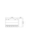 Braytron M20 WSL110 6W 48VDC 3000K BLC MAG. LINEAR