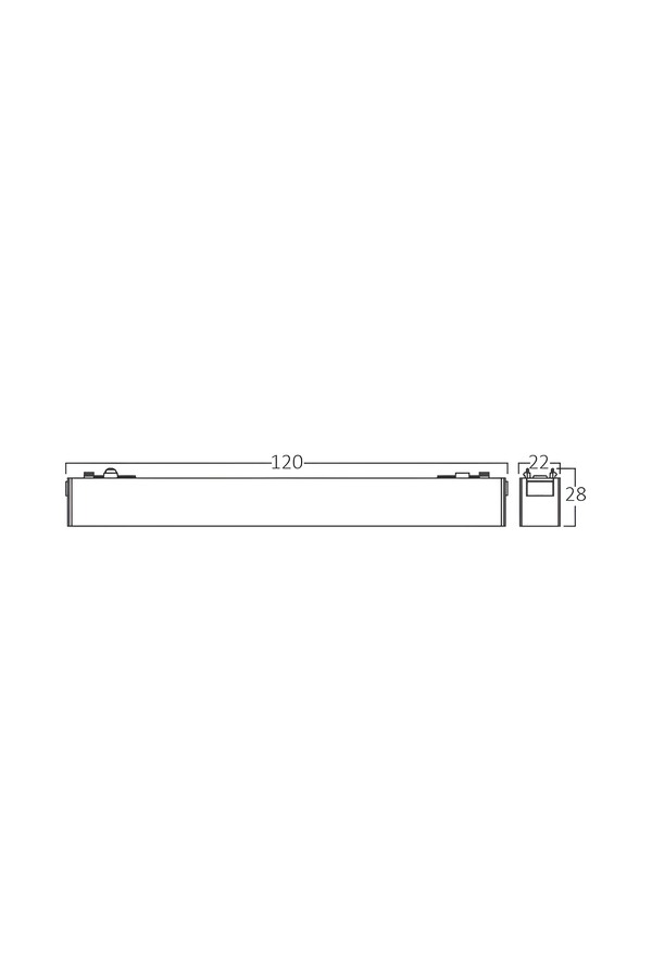 Braytron S20B LNS110 6W 48VDC 3IN1 BLC MAG.LINEAR