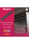 Braytron LINEX LN12 18W 3CCT BLC LED LINEAR FIXTURE