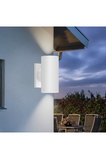 Braytron  RITA R WHT 2xGU10 IP65 WALL LIGHT