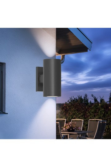 Braytron  RITA R BLC 2xGU10 IP65 WALL LIGHT