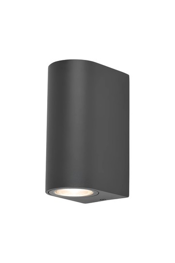 Braytron RITA P WL.2 GRY 2xGU10 IP44 WALL LIGHT