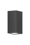 Braytron RITA T WL.2 GRY 2xGU10 IP44 WALL LIGHT