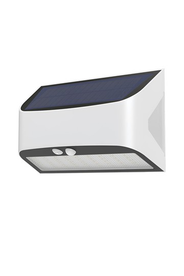 Braytron SOLARIS W1B WHT 6W 6500K IP54 SOLAR WALL LIGHT