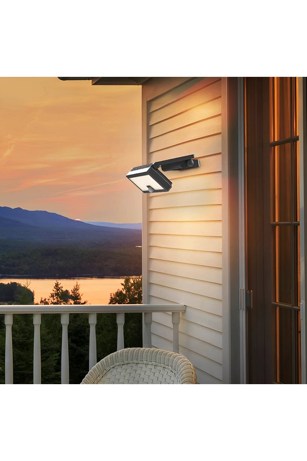 Braytron SOLARIS W3 BLC 10W 3IN1 IP54 SOLAR WALL LIGHT