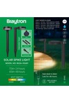 Braytron SPIKE 2A 8W RND BLC 2IN1 IP65 SPIKE LIGHT