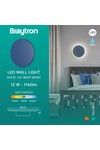 Braytron PALERMO M RND BLUE 12W 3IN1 IP65 WALL LIGHT