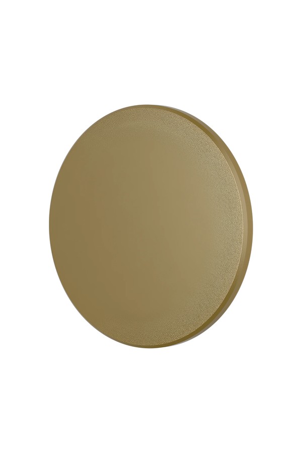 Braytron PALERMO M RND GLD 12W 3IN1 IP65 WALL LIGHT