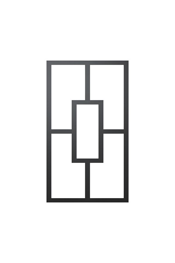 Braytron VENETO A SQR BLC 20W 3IN1 IP44 WALL LIGHT