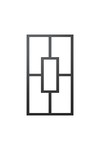 Braytron VENETO A SQR BLC 20W 3IN1 IP44 WALL LIGHT