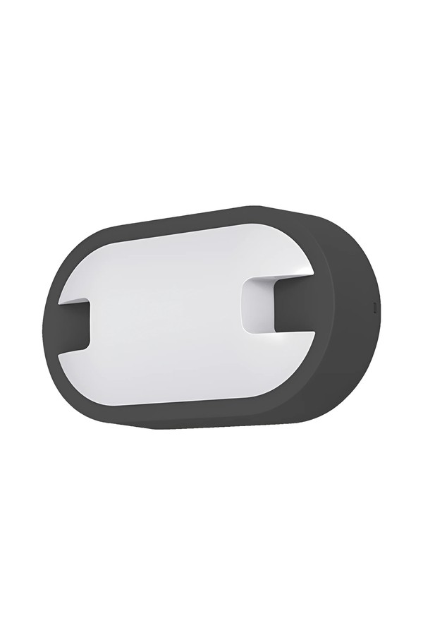 Braytron WALLS D ELP GRY 15W 3000K IP65 WALL LIGHT