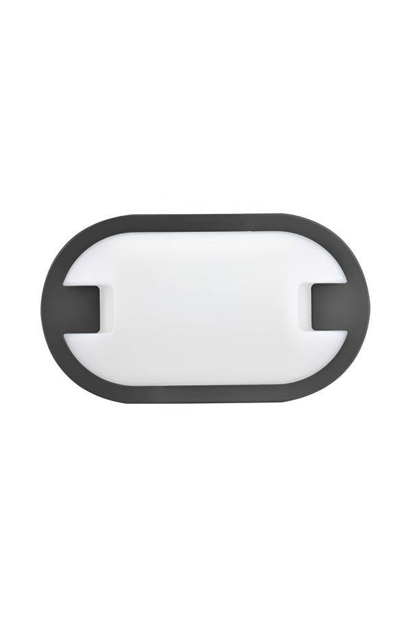 Braytron WALLS D ELP GRY 15W 3000K IP65 WALL LIGHT