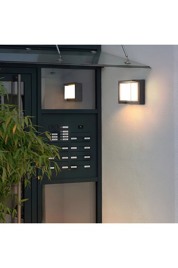 Braytron WALLS G1 SQR GRY 15W 3IN1 IP65 WALL FIXTURE