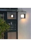 Braytron WALLS G1 SQR GRY 15W 3IN1 IP65 WALL FIXTURE