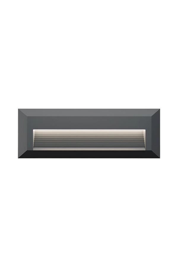 Braytron VEKTA B RCT GRY 3W 3IN1 IP65 WALL LIGHT