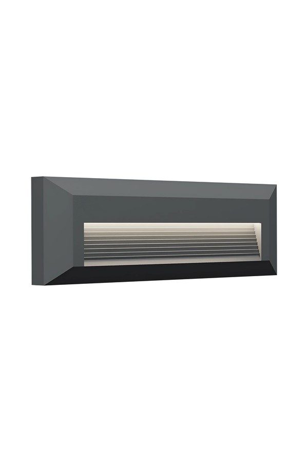 Braytron VEKTA B RCT GRY 3W 3IN1 IP65 WALL LIGHT