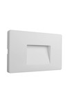 Braytron VEKTA B SQR WHT 3W 3IN1 IP65 WALL LIGHT