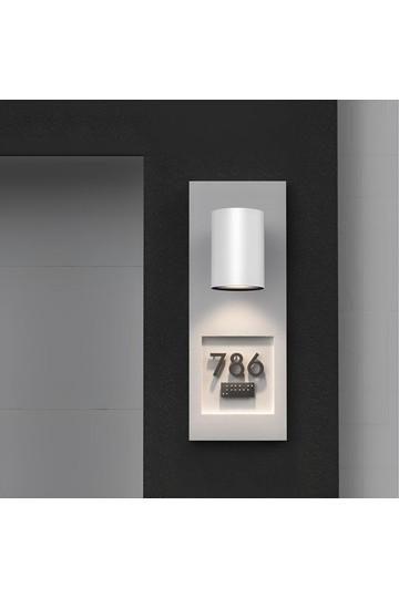 Braytron VEKTA D WL.1 WHT 1x9W 3IN1 IP65 WALL LIGHT