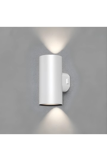 Braytron VEKTA D WL.2 WHT 2x9W 3IN1 IP65 WALL LIGHT