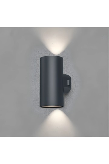 Braytron VEKTA D WL.2 GRY 2x9W 3IN1 IP65 WALL LIGHT