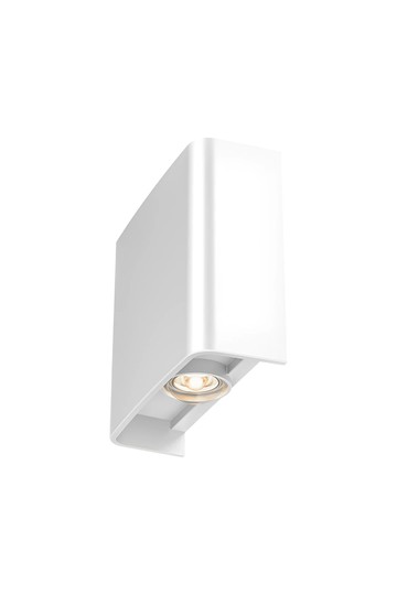 Braytron VECTOR B WL WHT 2x1W 3IN1 IP65 WALL LIGHT