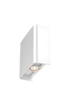 Braytron VECTOR B WL WHT 2x1W 3IN1 IP65 WALL LIGHT