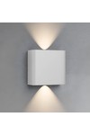 Braytron VECTOR B WL WHT 2x1W 3IN1 IP65 WALL LIGHT