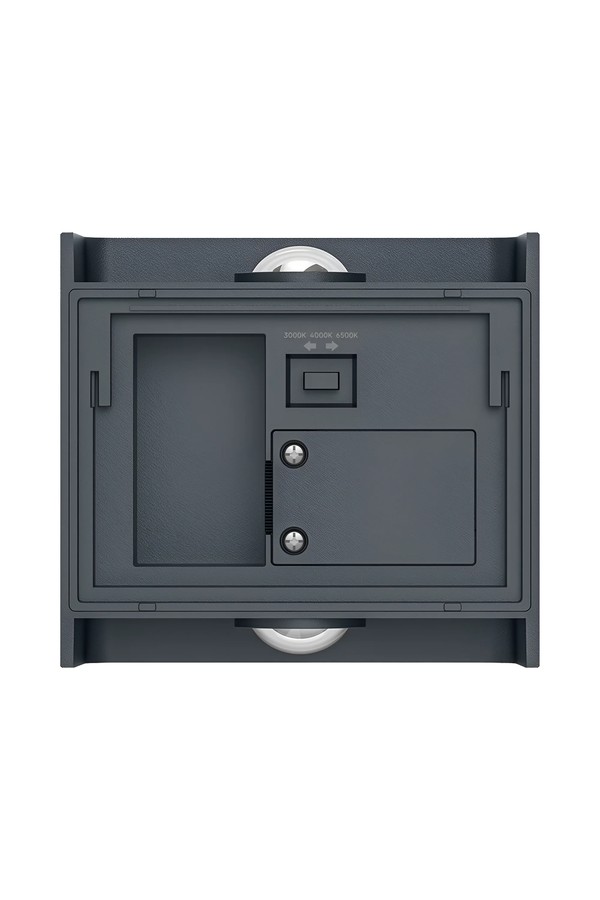 Braytron VECTOR B WL GRY 2x1W 3IN1 IP65 WALL LIGHT