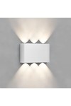 Braytron VECTOR B WL WHT 6x1W 3IN1 IP65 WALL LIGHT
