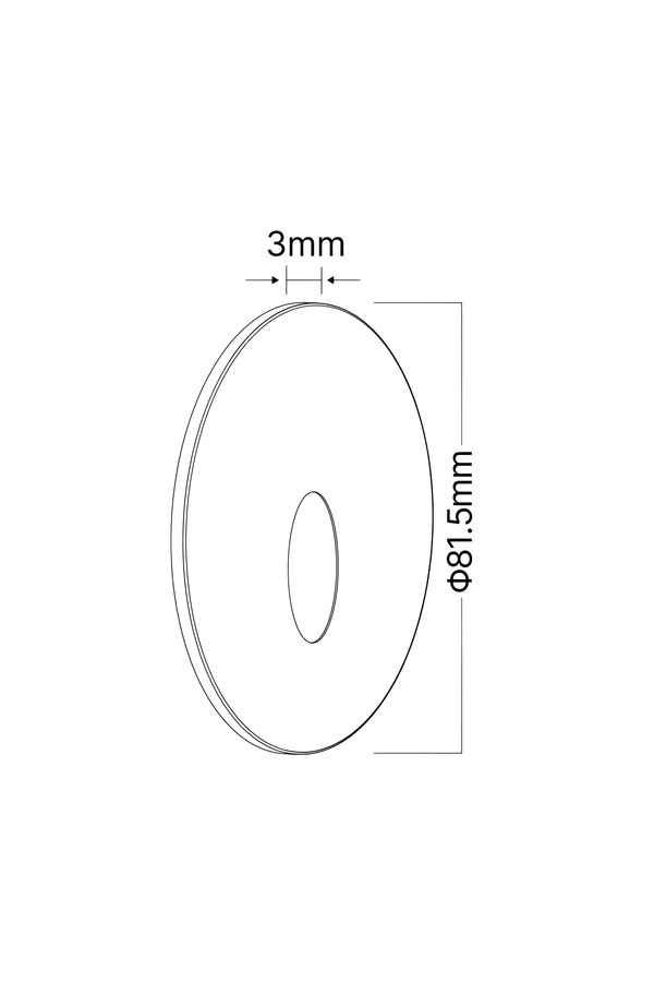 Braytron VEKSUS B 1 BLC WHT STEPLIGHT COVER