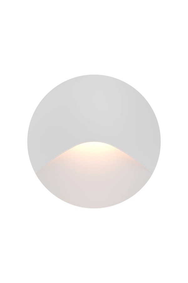 Braytron VEKSUS RND WHT 3W 3000K IP65 WALL LIGHT