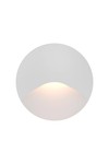 Braytron VEKSUS RND WHT 3W 3000K IP65 WALL LIGHT