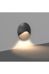 Braytron VEKSUS RND BLC 3W 3000K IP65 WALL LIGHT