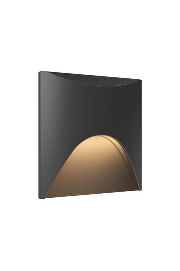 Braytron VEKSUS SQR BLC 3W 3000K IP65 WALL LIGHT