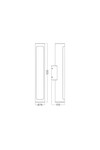 Braytron PALMIRA 500mm 20W 3000K BLC IP65 LED WALLIGHT
