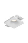 Braytron SPOTI PLS A 1D SQR WHT PLASTER SPOTLIGHT