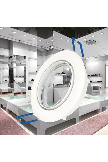 Braytron MITTO RA RND WHT SPOTLIGHT