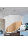 Braytron ALFA D RND WHT GLD SPOTLIGHT